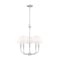 Z-Lite Tova Brushed Nickel 5 Light Chandelier 3049-18C-BN - alternate 1