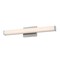 Westinghouse Dermot 1-Light 15W LED Indoor Wall Fixture, Color Temp Selection, Brushed Nickel, Frosted Acrylic 6134900 - alternate 4