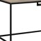 Homeroots 48" Taupe and Black Computer Desk 333491 - alternate 4