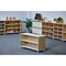 Beleduc By Playwell Palermo 41inx14in Low 2-Layer Shelf - Open, White/Oak Veneer, 18inH, Scratch-Resistant, Ages 3+ 846029 - alternate 7