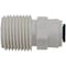 Watts Aqualock 1/4'' OD x 1/2'' MPT Push-to-Connect Plastic Adapter PL-3007 - alternate 1