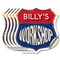 Signmission Billy's Workshop, 4 inch X 4 inch, Vinyl Decal, 5PK SHI-D-5PACK-4-489-BILLY - alternate 1