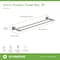 Symmons Duro 18 inch Double Towel Bar with Mounting Hardware 363DTB-18 - alternate 4