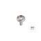Kingston Brass 10-Pack Cabinet Industrial Knob for Kitchen, 36 mm, Brushed Nickel RK22093BN - alternate 1