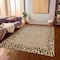 Homeroots 8' X 10' Gold Animal Print Washable Indoor Outdoor Area Rug 607647 - alternate 8