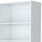 Homeroots 71" White Wood Three Tier Bookcase with Two Doors 546193 - alternate 9