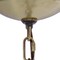 Homeroots Antiqued Brass Chandelier Iron Ceiling Light With Clear Shades 651653 - alternate 4