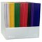 C-Line Products 8-1/2" x 11" Assorted Two-Pocket Paper Portfolio Folder with Prongs, 100EA/+DS 05320-DS - alternate 1
