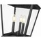Z-Lite Raphael Sand Black 3 Light Outdoor Post Mounted Fixture 5029PHBR-519P-BK - alternate 6