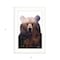Homeroots King of the Forest 3 White Framed Print Wall Art 405100 - alternate 4