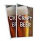 Signmission Craft Beer, Plastic Signs Only 24 Inch x 36 Inch, Corrugated Plastic, 2PK CSB-2436-2PACK-Craft Beer - alternate 1