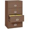 Fireking 4 Drawer, 1 Hr Fire & Impact Rated, 31" Wide Lateral Tan 4-3122-CTN - alternate 4