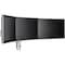 Atdec triple display mount for displays to 24, suits flat screen monitors to 20 lbs, curved screen AWMS-3-13714-F-S - alternate 5