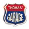 Signmission Thomas's Garage, 12 inch X 12 inch, Plastic Sign, 2PK SHI-P-2PACK-12-383-THOMAS - alternate 1