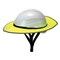 Pyramex Enhanced Visibility Hi-Vis Hard Hat Sun Shade HPXR7SHADE30 - alternate 3