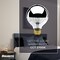 Bulbrite 40W Dimmable Half Chrome G25 Incandescent Light Bulbs, Medium E26 Base, 2700K, 6PK 861931 - alternate 14