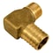 Water Source Heavy-Duty Hydrant Pipe Elbow, 3/4 x 1 in, MNPT x Barb, Brass HE7501NL - alternate 4