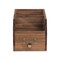 Homeroots 6" Brown Solid Wood Box 487950 - alternate 5