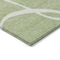 Homeroots 5' X 8' Artichoke Green And Ivory Abstract Washable Indoor Outdoor Area Rug 597452 - alternate 7