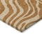 Homeroots 5' X 8' Copper And Tan Animal Print Washable Indoor Outdoor Area Rug 600643 - alternate 9