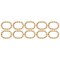 Macho O-Ring & Seal GASKET, CASE, 3635-4758,4668-99, 10PK D441-492MX10 - alternate 2