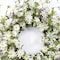 Homeroots 23" Green and White Artificial Spring Daisy Wreath 516071 - alternate 3