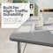 Flash Furniture Wren 48 in x 24 in Adjustable Height Activity Table, Thermal Laminate Top, Short Legs, Gray XU-A2448-REC-GRY-T-P-GG - alternate 8