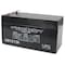 Upg 12V 1.3Ah Faston F1 Sealed Lead Acid AGM Battery for Alarm System, Emergency Lighting UB1213 - alternate 1