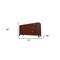 Homeroots 63" Brown Solid Wood Seven Drawer Double Dresser 524154 - alternate 5