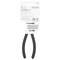 Vulcan Diagonal Cutting Plier, 6 in OAL, 1 mm Cutting Capacity, 0.75 in Jaw Opening, Black Handle JL-NP006 - alternate 3