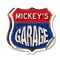 Signmission Mickey's Garage, 4 inch X 4 inch, Vinyl Decal, 2PK SHI-D-2PACK-4-383-MICKEY - alternate 1