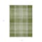 Homeroots 5' X 8' Green Black And Ivory Plaid Washable Indoor Outdoor Area Rug 596334 - alternate 7