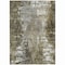 Homeroots 8' X 10' Taupe Brown And Gray Abstract Washable Indoor Outdoor Area Rug 582935 - alternate 9