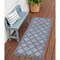 Homeroots 6' Denim Blue And Ivory Geometric Indoor Outdoor Area Rug 556289 - alternate 8