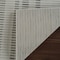 Homeroots 8' X 10' Cream and Beige Striped Distressed Indoor Outdoor Area Rug 558805 - alternate 8