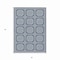 Homeroots 3' X 5' Navy Blue And Ivory Geometric Washable Indoor Outdoor Area Rug 610835 - alternate 5