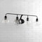 Jonathan Y Sandrine 36" 4-Light Iron/Seeded Glass Cottage Rustic LED Vanity Light, Oil Rubbed Bronze JYL7529A - alternate 13
