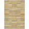 Homeroots 8' X 10' Wheat Beige And Gold Striped Washable Indoor Outdoor Area Rug 615485 - alternate 9