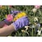 Watson Gloves Home Grown L Spandex Sparrow Purple/Grey Gardening Gloves 204-L - alternate 2