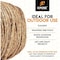 Xpose Safety Manila Rope, 3 Strand Cordage Twisted Braided Rope 1/4 600 Feet MR14-600-X - alternate 5