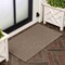 Jonathan Y Peater Classic Casual Commercial Natural Coir Taupe 2 ft. x 4 ft. Indoor/Outdoor Mat CHG100C-24 - alternate 1