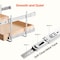 Vevor 2 Tier Pull Out Cabinet Organizer Soft Close Slide Out Wood Drawer 20"W x 21"D SKU-5 - alternate 2