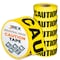 Jrex Safety Caution Tape Roll - 1000 Ft x 3 Inch Wide Each - Yellow, 6PK PCT-JR-6PK - alternate 1