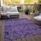 Homeroots 9' X 12' Eggplant Purple And Plum Floral Washable Indoor Outdoor Area Rug 588892 - alternate 7