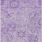 Homeroots 9' X 12' Lavender And Gray Damask Washable Indoor Outdoor Area Rug 603771 - alternate 8