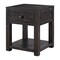 Alaterre Furniture Durham Living Room Side Table 20 in End Table with Storage Drawer and Shelf AFTBL-021 - alternate 9
