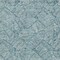 Homeroots 9' X 12' Teal Blue And Ivory Floral Washable Indoor Outdoor Area Rug 594669 - alternate 9