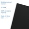 Flipside 18 x 48 Study Carrel Black Corrugated Pack of 12 61867-12 - alternate 5
