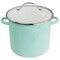 Martha Stewart 8 Quart Dual Stock Pot and Steamer Set in Aqua 129157.03 - alternate 7