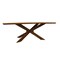 Homeroots 79" Natural Solid Wood Pedestal Base Dining Table 488687 - alternate 5
